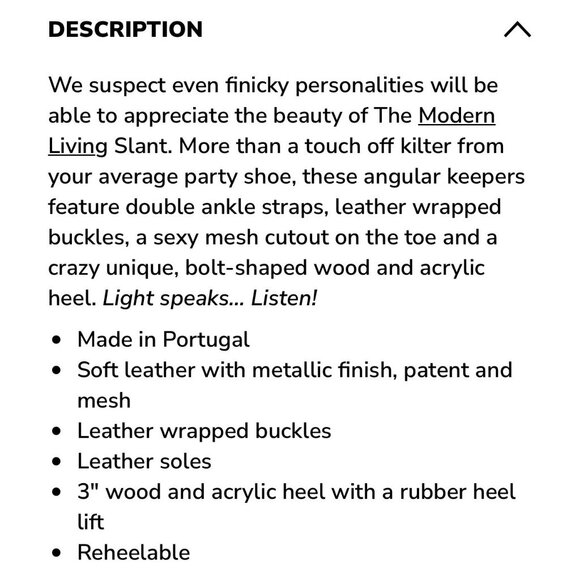 john fluevog Authentic White Leather Modern Living Slant Ankle Strap Heel 9 - Picture 6 of 12